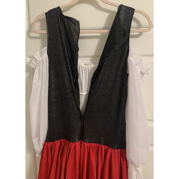 Costume Dreamgirl Cosplay Dress Up POTC Jack Sparrow Women's M Zip Up Modest - Picture 5 of 5